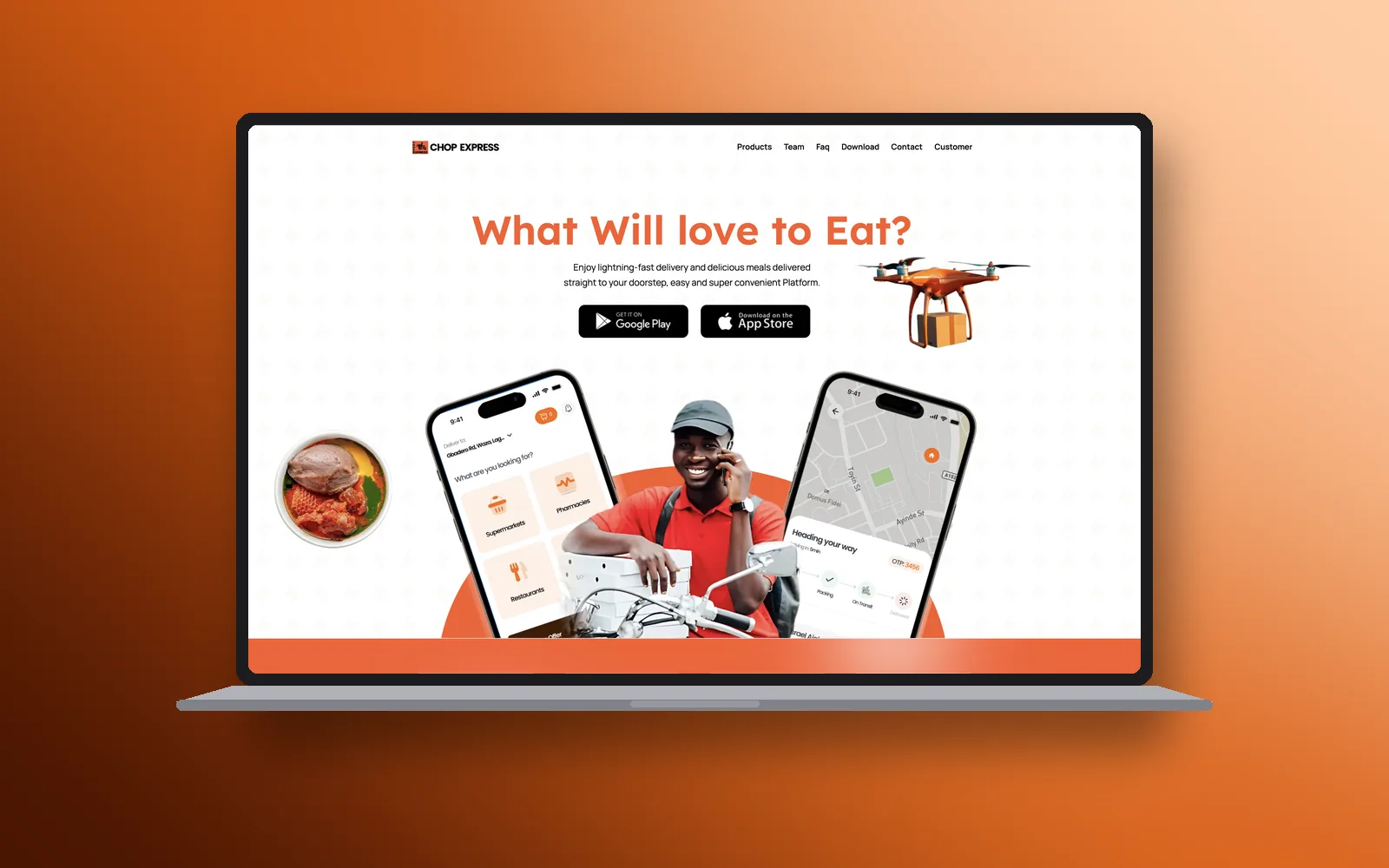ChopExpress screenshot